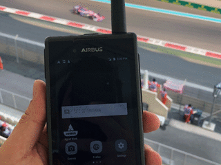 Tactilon Dabat at Formula one Abu Dhabi Grand Prix