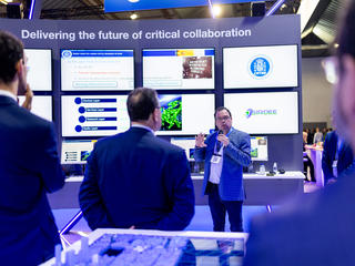 CCW 2025 SIRDEE demonstration on main demo spot