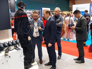 cnspf 2024 guillaume lambert on airbus stand