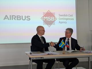 MSB and Airbus signature to migrate TETRA Swedish communications network to broadband