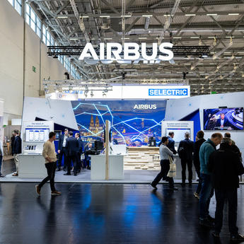 Airbus stand at PMRExpo 2023
