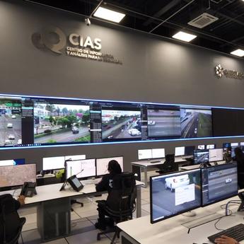 Airbus’ MXLINK control room in Mexican State Government of Querétaro