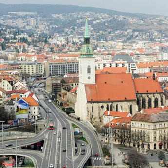 City view Bratislava Slovakia