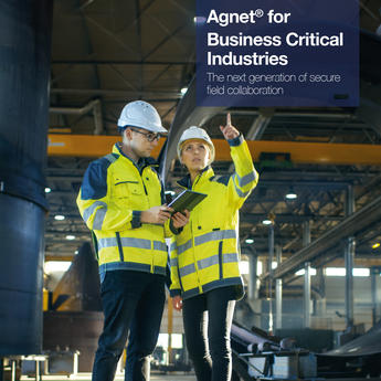 Agnet for business critical industries brochure cover