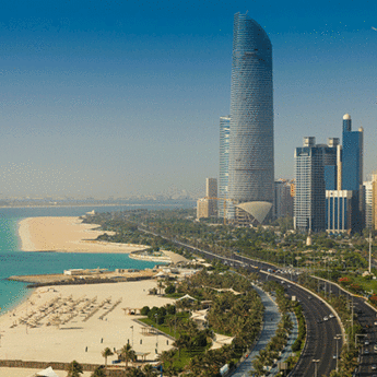 Abu Dhabi city view