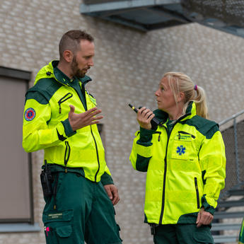 Ambulance service paramedics