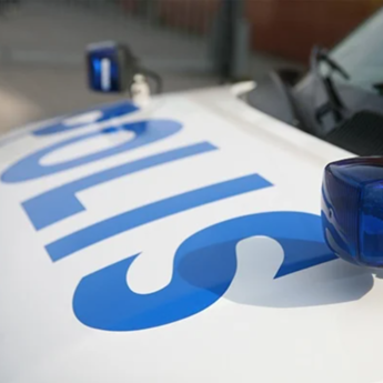 Swedish police car
