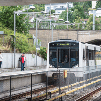 Metro station in Oslo