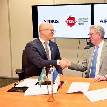 Airbus signs new Frame contract with MSB in Sweden