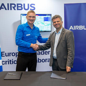 Airbus and Omnitronics partnership at Comms Connect Expo