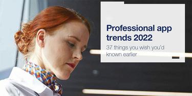 Cover detail Professional app trends 2022 Cover detail Professional app trends 2022