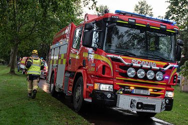 Swedish fire truck