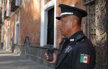 Police officer in Mexico