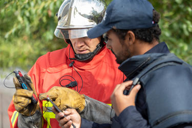 Police and fireman