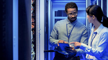 Control room discussion