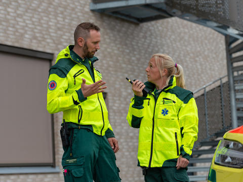Ambulance service paramedics