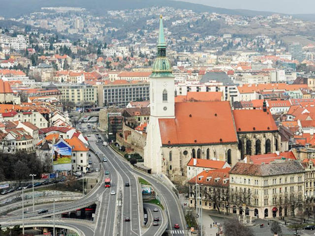 City view Bratislava Slovakia