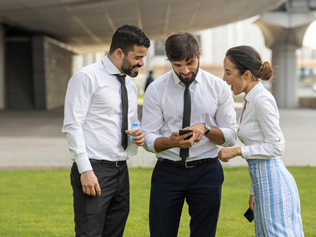 Group of business people