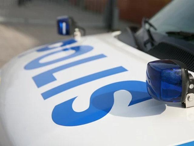 Swedish police car