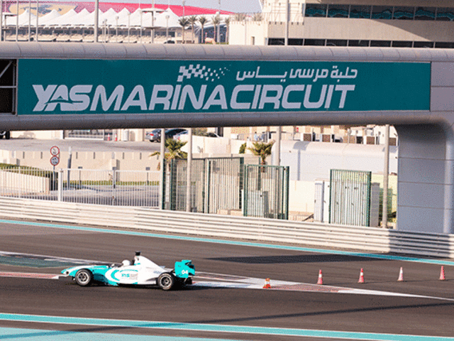 Yas Marina circuit at Formula one Abu Dhabi Grand Prix Yas Marina circuit at Formula one Abu Dhabi Grand Prix