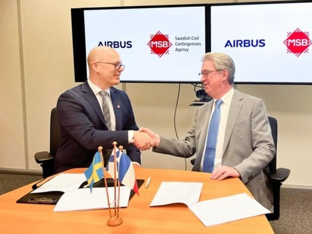 Airbus signs new Frame contract with MSB in Sweden | Airbus