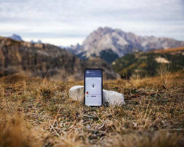 Agnet on a Samsung xcover pro 6 at Tre Cime