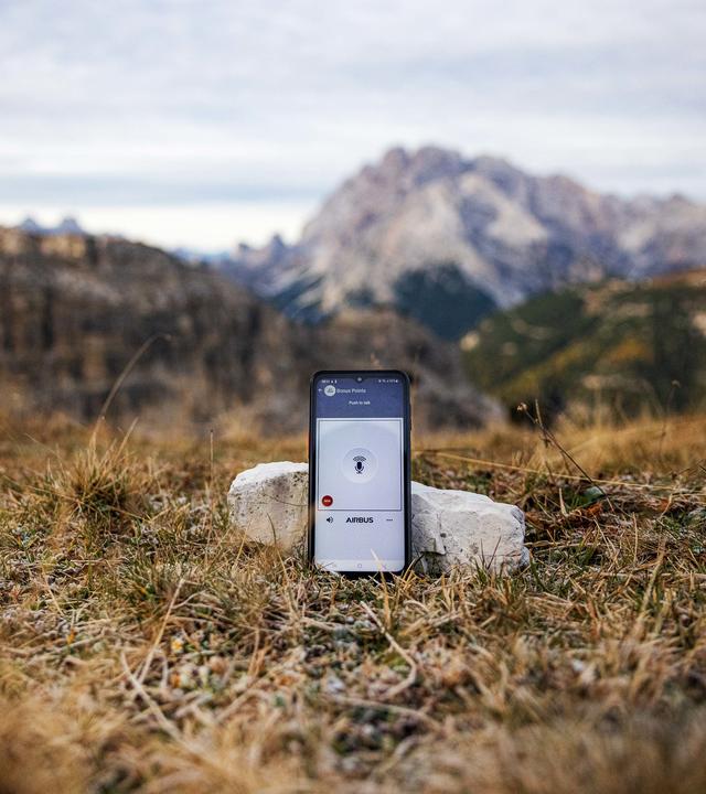 Agnet on a Samsung xcover pro 6 at Tre Cime
