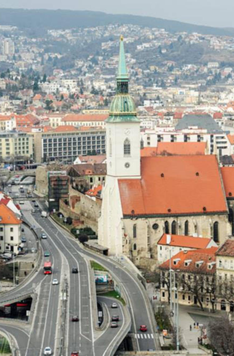 City view Bratislava Slovakia