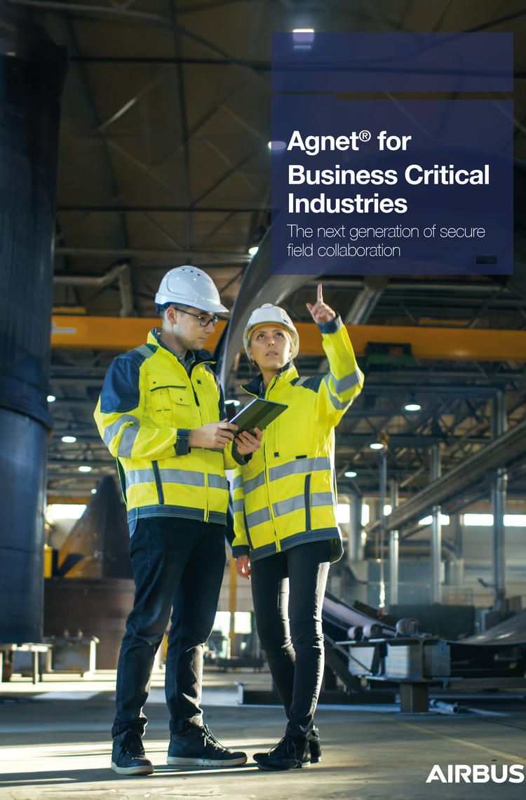 Agnet for business critical industries brochure cover Agnet for business critical industries brochure cover