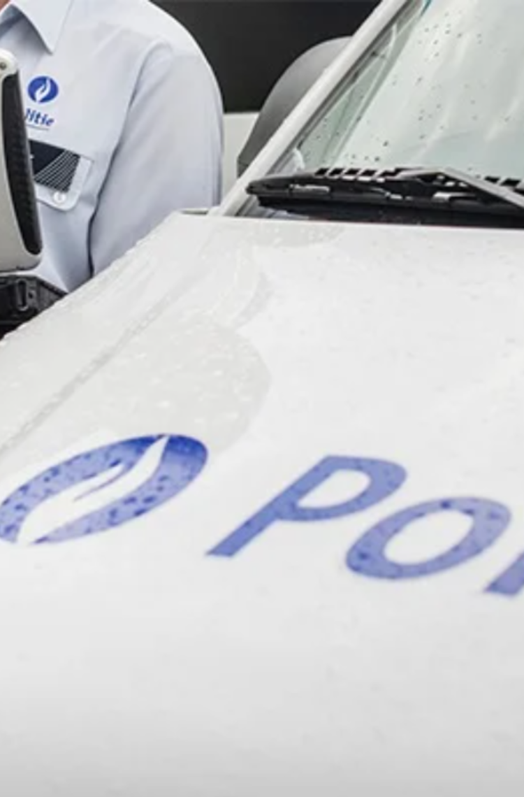 Belgian police car