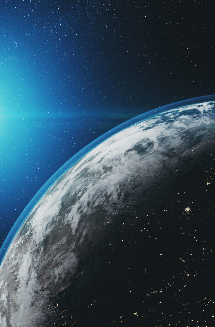 Earth taken from space