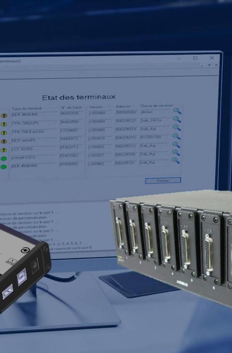Tetrapol Terminal Programing stations TPS illustration