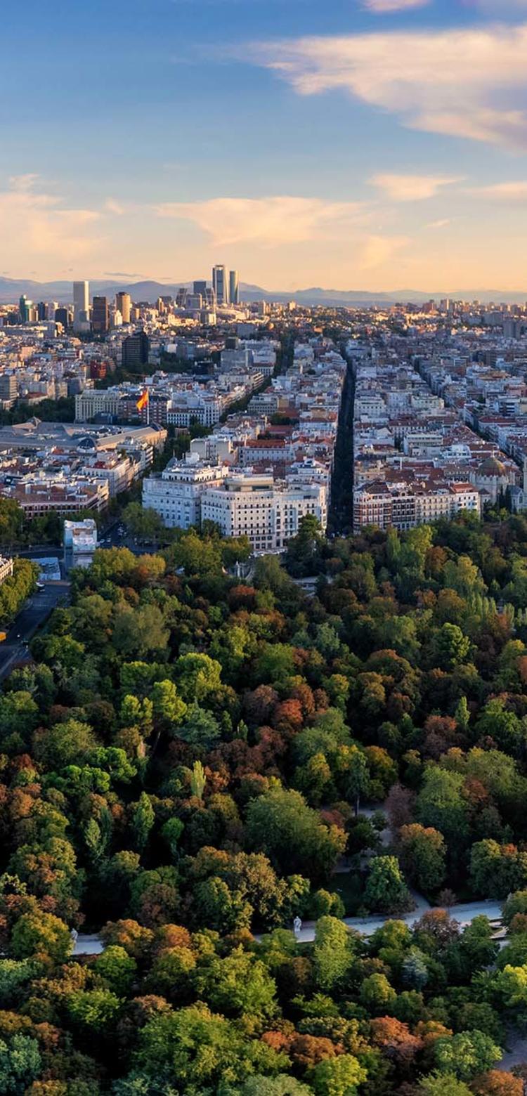 Madrid taken from above