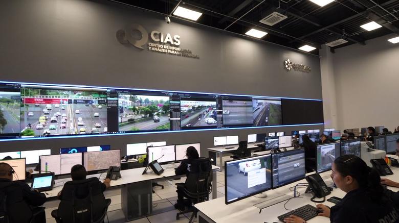 Airbus’ MXLINK control room in Mexican State Government of Querétaro