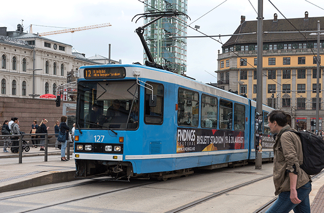 Tram in Oslo