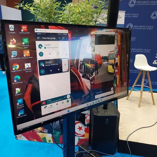 csnp 2024 rrf demo on tv screen